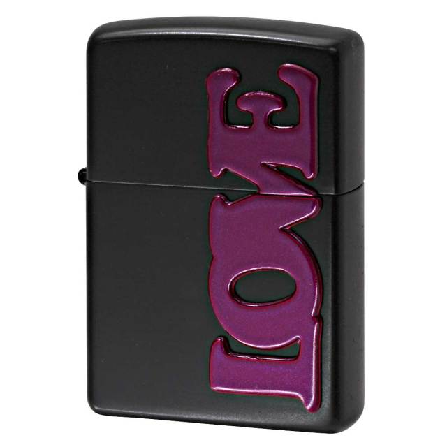 Zippo ジッポー LOVE ラブ 愛 ブラック 63330198 メール便可