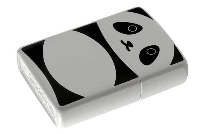 Zippo ジッポー 絶版・2012年製造 アニマル パンダ メール便可