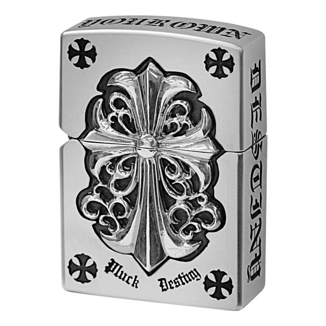 Zippo ジッポー クロス 十字架 フルメタル ジャケット シルバー Full Metal Jacket CROSS 2FMJN-CRS20