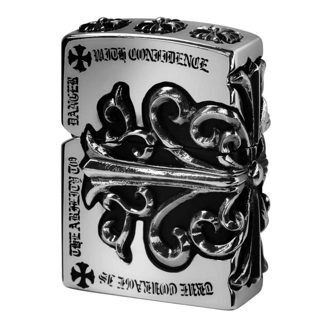 Zippo ジッポー クロス 十字架 フルメタル ジャケット 3面連続 シルバー Full Metal Jacket CROSS 2FMJ-SIDECRSS20