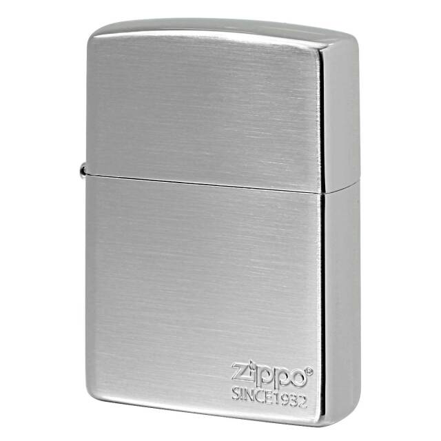 Zippo ジッポー プラチナコーティング ジッポ ロゴ つや消し サテーナ PLATINUM Coating MFZ_PTS