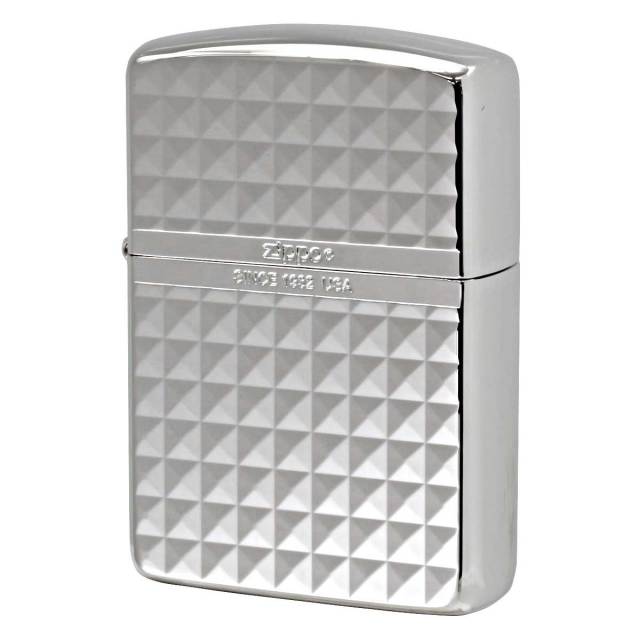 Zippo ジッポー アーマー スタンダード デザイン シルバー ダイヤカット ARMOR STANDARD DESIGN 16SD-DD