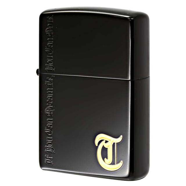 Zippo ジッポー イニシャル T ネームオブラブ ブラック Name of Love NLT-IB メール便可