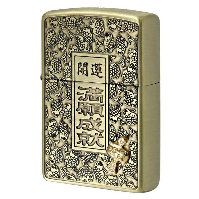 Zippo ジッポー 開運 ラッキー 幸運 打ち出の小槌 KU-BS メール便可