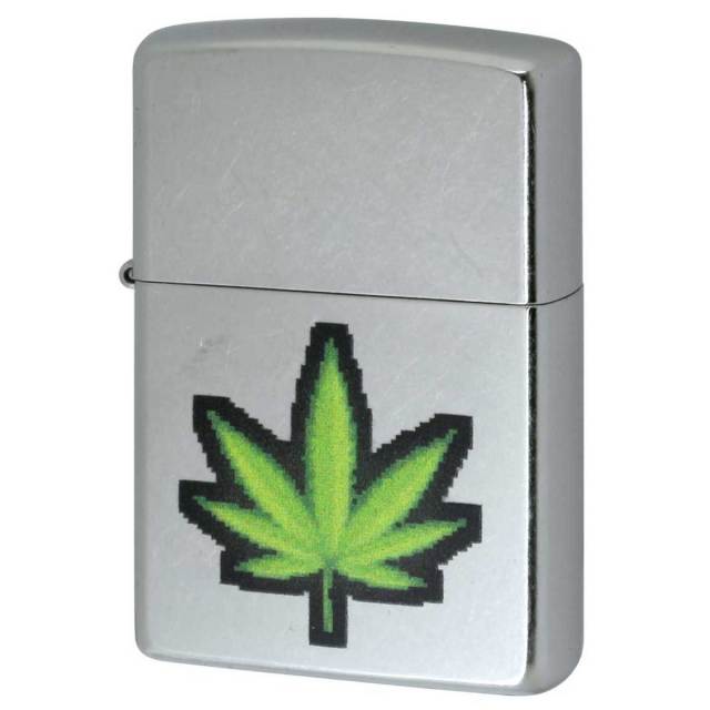 Zippo ジッポー マリファナ Marijuana Leaf Series Digital Weed Z207-112484 メール便可