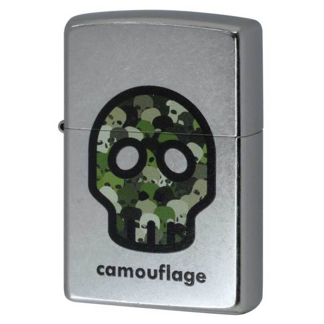 Zippo ジッポー カモフラージュ プリント加工 CAMOUFLAGE ＃207 Emboss printing  EP-KH メール便可