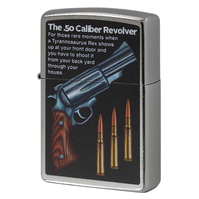 Zippo ジッポー 銃 リボルバー The 50 Caliber Revolver アメリカ加工 Processing in USA Z207-119759 メール便可