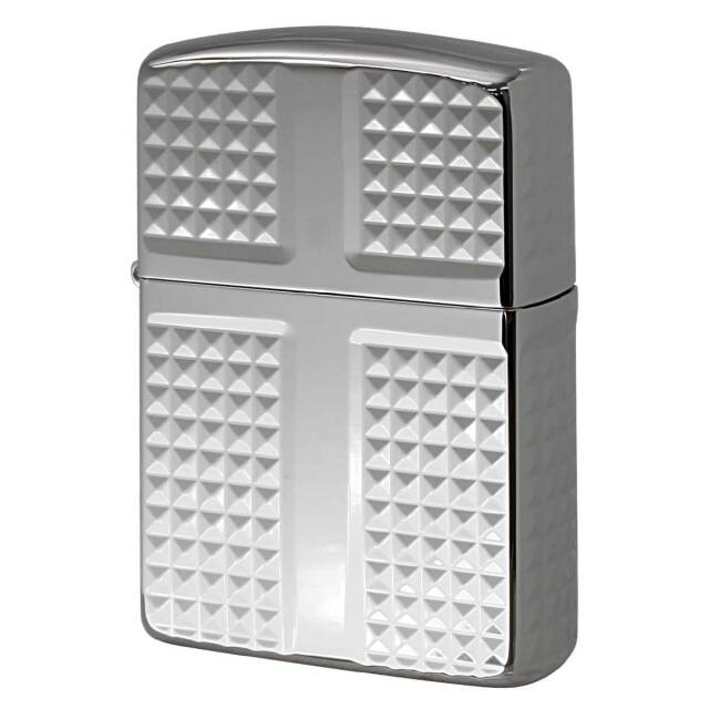 Zippo ジッポー ARMOR ＃162 アーマー ダイヤカット 銀メッキ 162S-4CRDC