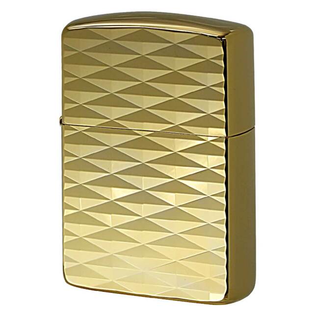 Zippo ジッポー ARMOR ＃162 アーマー ダイヤカット 金メッキ ゴールドチャンバー 162G-2DC