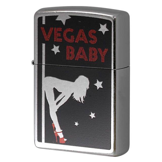 Zippo ジッポー Vegas Baby Pole ラスベガス ポールガール セクシー Z207-125619 メール便可