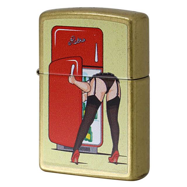 Zippo ジッポー FRIDGE Pin Up Girl 冷蔵庫 ピンナップガール セクシー Z48267-125629 メール便可