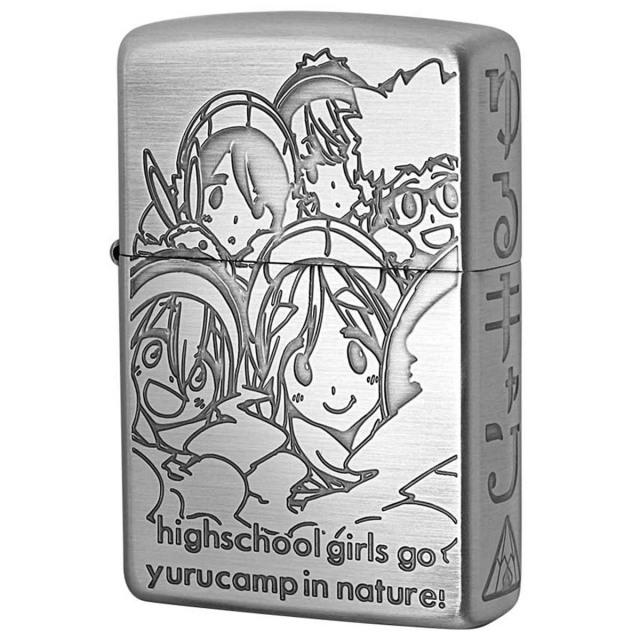 Zippo ジッポー ゆるキャン△ キャラ アニメ 漫画 オフィシャルライセンス品 C 野クル