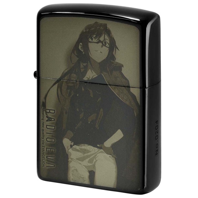 Zippo ジッポー エヴァンゲリオン 10周年記念 ラジオエヴァ キャラ アニメ RADIO EVA EVANGELION 10th Anniversary シリアル番号 オフィシャルライセンス品 マリ