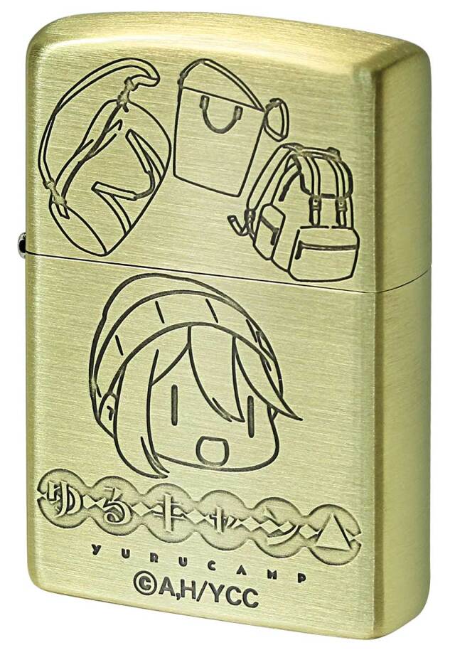 Zippo ジッポー ゆるキャン△ キャラ アニメ 漫画 オフィシャルライセンス品 各務原なでしこ