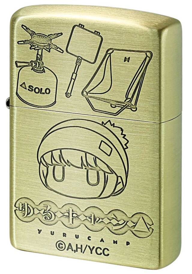 Zippo ジッポー ゆるキャン△ キャラ アニメ 漫画 オフィシャルライセンス品 志摩リン