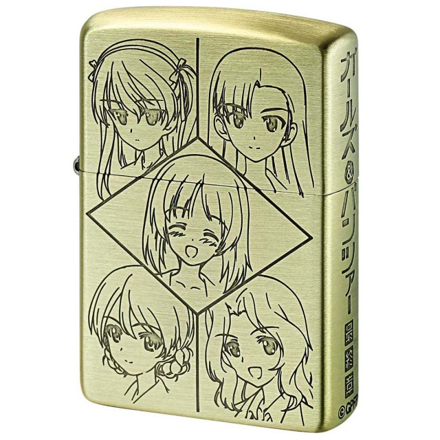 Zippo ジッポー ガルパン ガールズ＆パンツァー 最終章 キャラ アニメ パチンコ パチスロ オフィシャルライセンス品 10校隊長
