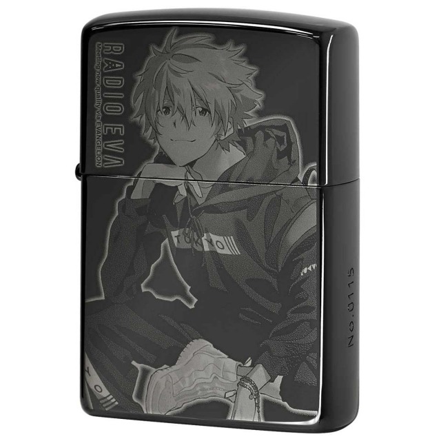 Zippo ジッポー エヴァンゲリオン 10周年記念 ラジオエヴァ キャラ アニメ RADIO EVA 10th 2nd ANNIVERSARY シリアル番号 オフィシャルライセンス品 カヲル