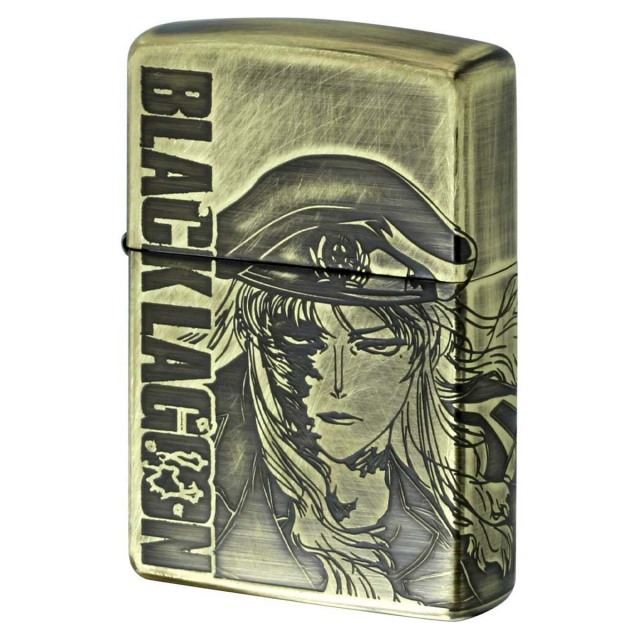 Zippo ジッポー ブラックラグーン キャラ アニメ 漫画 月刊サンデージェネックス BLACK LAGOON オフィシャルライセンス品 バラライカ 3面イラスト