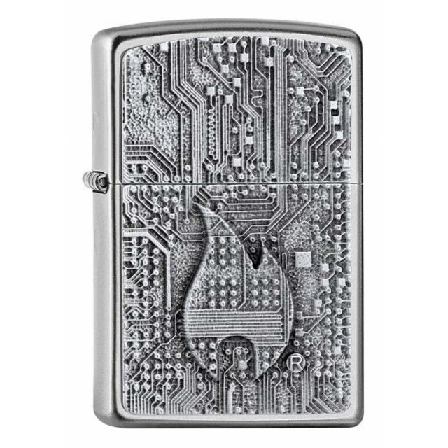 ヨーロッパ直輸入Zippo ジッポー マトリックス 炎 アイコンフレーム MATRIX エンブレム貼り 2005902 メール便可