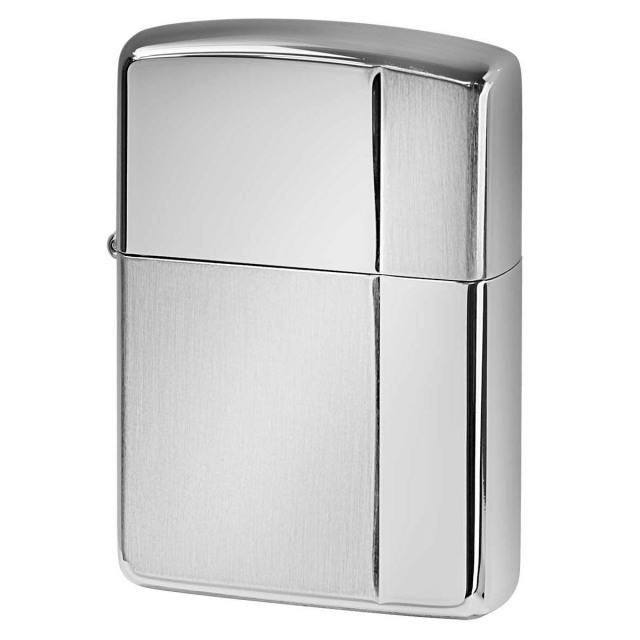 Zippo ジッポー アーマー スタンダード サテーナ ポリッシュ シルバー ARMOR STANDARD A 1201S612