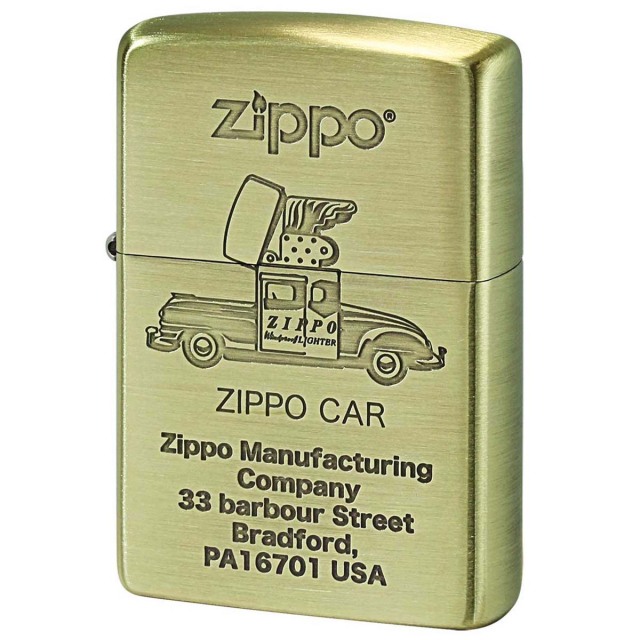 Zippo ジッポー ジッポカー レトロ ブラス RETRO MOTIF Series BS 1201S797