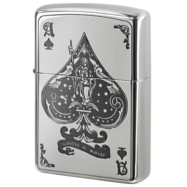 Zippo ジッポー デビル トランプ スペード シルバー Devil Trump 1201S285