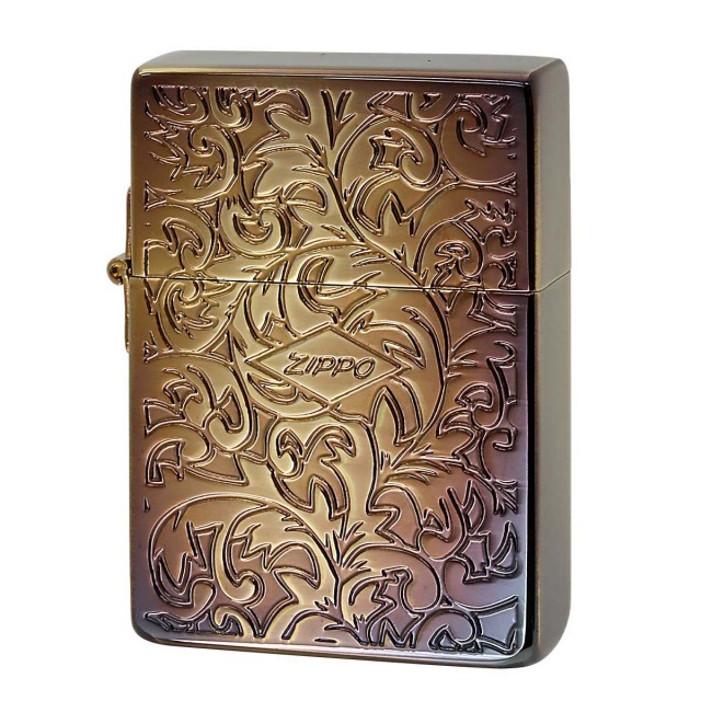 Zippo ジッポー 1935レプリカ アラベスク 唐草 金メッキいぶし 1201S847