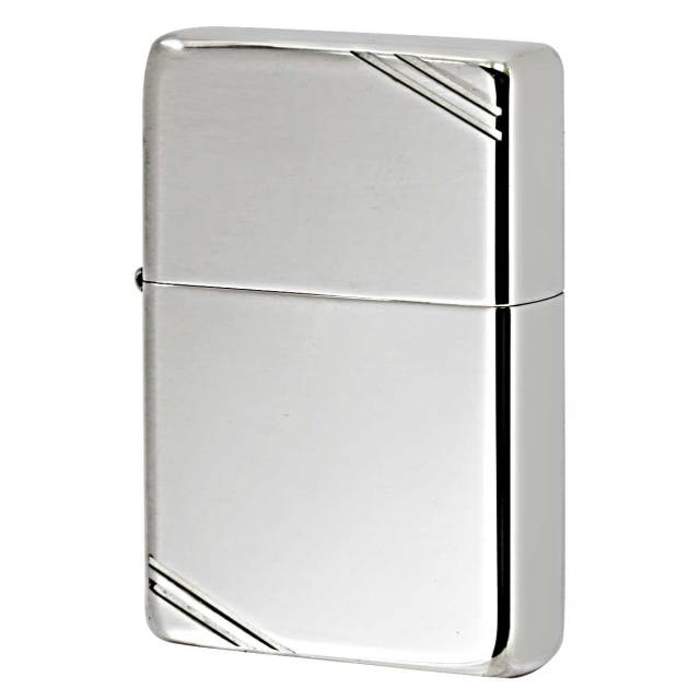 Zippo ジッポー 純銀 スターリングシルバー 925 Sterling Silver 1937レプリカ フラットトップ ビンテージ 鏡面 ポリッシュ 無地 No.14