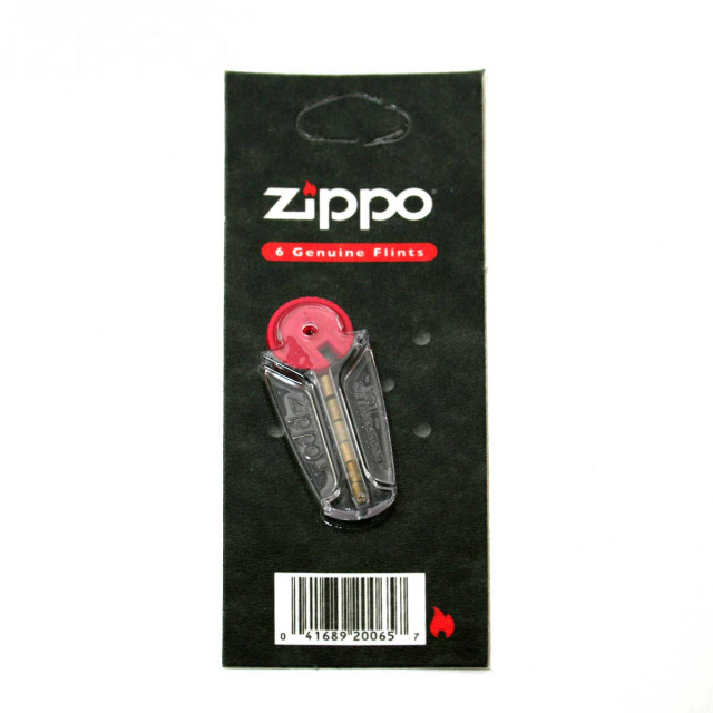 Zippo ジッポー 消耗品 フリント 発火石 ライター用 純正 6個入 メール便可