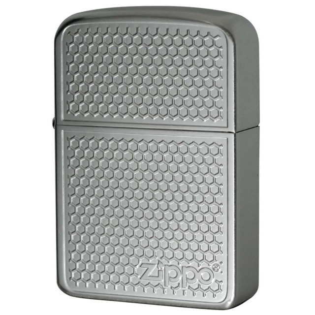 Zippo ジッポー 1941レプリカ グリルメッシュ ニッケルサテン 両面加工 1941 Grill Mesh Nickel SATIN B メール便可