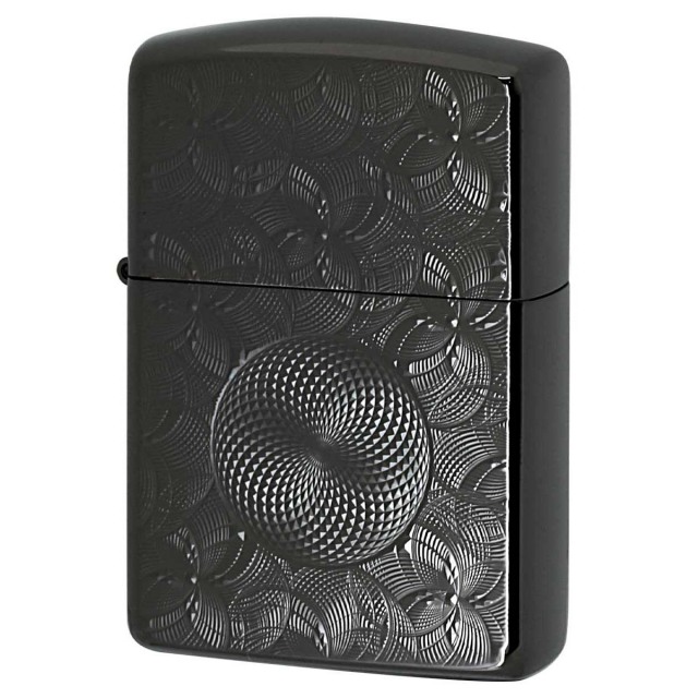 Zippo ジッポー アーマー グリッター 両面加工 ネオブラック ARMOR GLITTER Neo Black