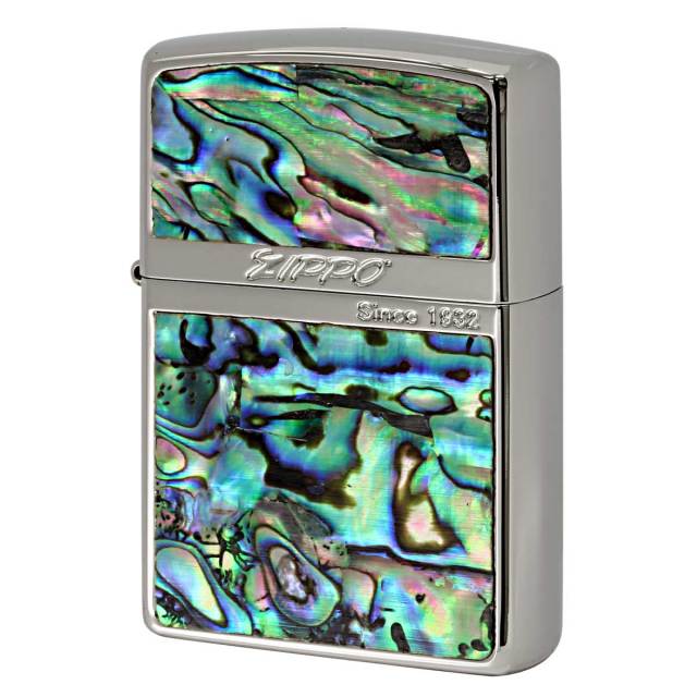Zippo ジッポー シェル カラーライン 貝 両面加工 ゴールド SHELL LINE  GD