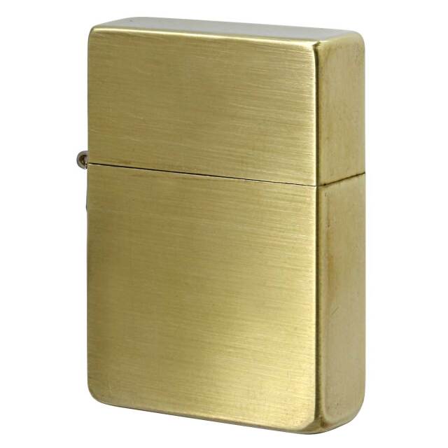 Zippo ジッポー 1935レプリカ 無地 真鍮無垢 ブラス つや消し サテン Brass Satin 1935CC-Br