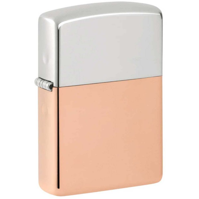 Zippo ジッポー 限定生産 バイメタル スターリングシルバー＆カッパー 鏡面 ポリッシュ BIMETAL Sterling Silver 925 & Copper 48694