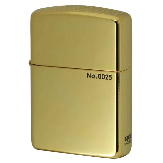 Zippo ジッポー アーマー サイド ドット ジッポ ロゴ 金メッキ ARMOR SIDE DOT & ZIPPO LOGO シリアル番号 162G-ZCUT