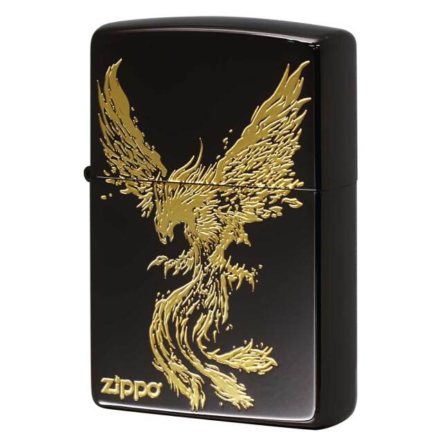 Zippo ジッポー フェニックス 鳳凰 PHOENIX ブラック 2BKG-PHX