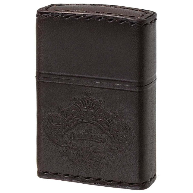 Zippo ジッポー オロビアンコ 本牛革 手縫い ブラウン Orobianco オフィシャルライセンス品 ORZ-001 BR
