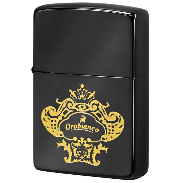 Zippo ジッポー オロビアンコ ロゴデザイン ブラック Orobianco Logo オフィシャルライセンス品 ORZ-003 BK