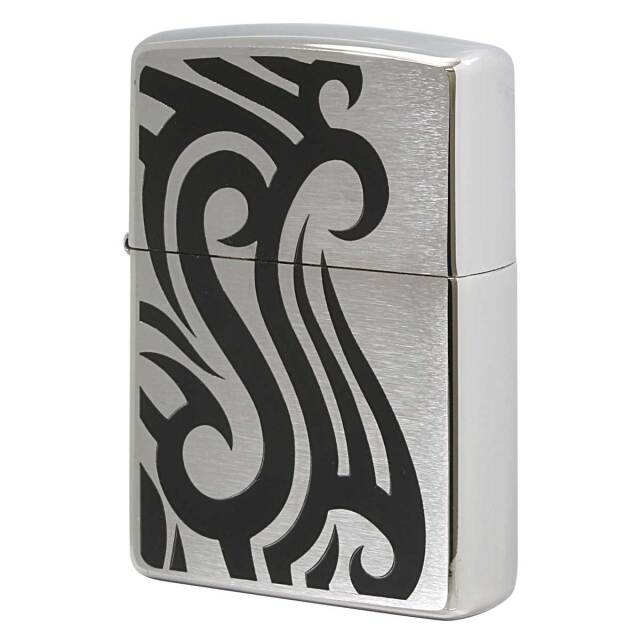 Zippo ジッポー トライバル タトゥー ブラック ワイルド TRIBAL TATTO  200TT-BK2 メール便可