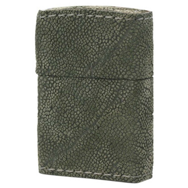 Zippo ジッポー 革巻き 本革 アフリカ 象 エレファント