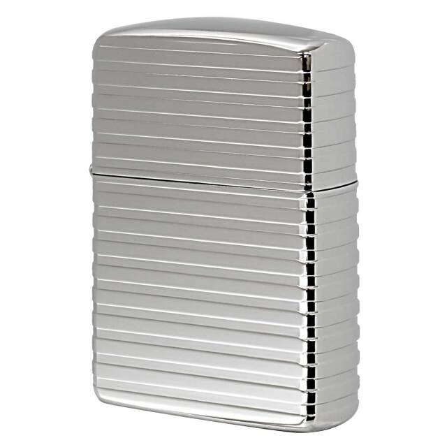 Zippo ジッポー ARMOR アーマー ホリゾンタルストライプ Horizontal Stripe ダイアノシルバー DS