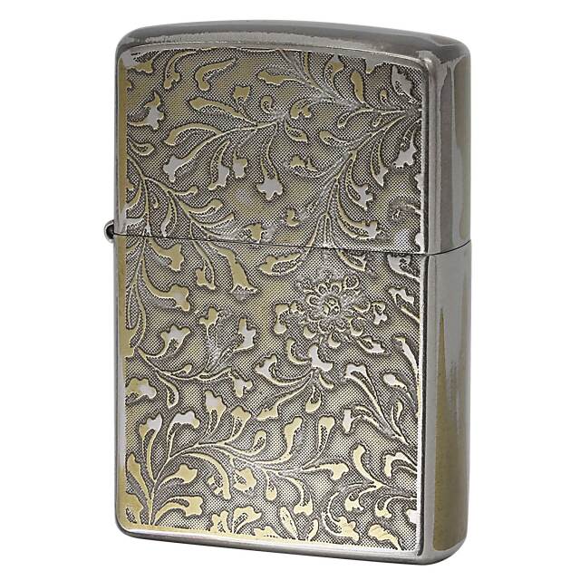 絶版/ヴィンテージ Zippo ジッポー 中古 2004年製造 ZIPPO Paul Smith Collection Flower Design 両面 花柄 ユーズド仕上げ  [S]ほぼ新品同様
