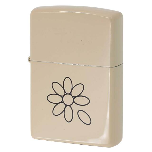 絶版/ヴィンテージ Zippo ジッポー 中古 2002年製造 ZIPPO Paul Smith 試作品 花びら ストライプ  [B]使用感ありやや傷汚れあり