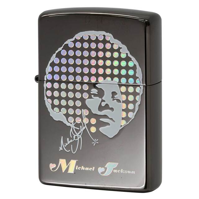 絶版/ヴィンテージ Zippo ジッポー 中古 2009年製造 マイケル・ジャクソン Limted Edition 限定 A シリアル No.0532  [N]未使用・新品