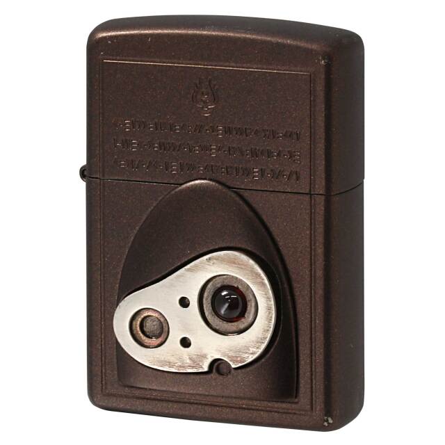 絶版/ヴィンテージ Zippo ジッポー 中古 2011年製造 スタジオジブリ 天空の城ラピュタ メタルフェイス  [A]使用感少なく状態が良い