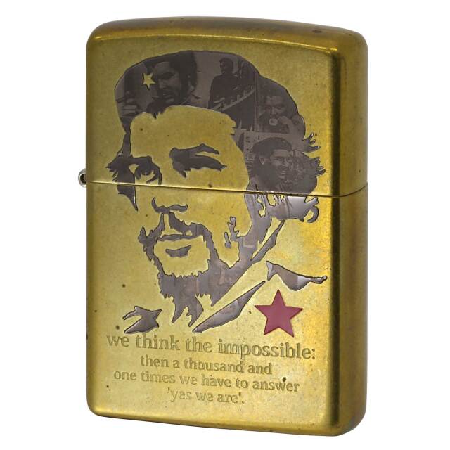 絶版/ヴィンテージ Zippo ジッポー 中古 2010年製造 チェ・ゲバラ Limited Edition No.0147 FJS-CHE-B  [B]使用感ありやや傷汚れあり