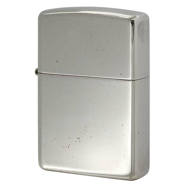 絶版/ヴィンテージ Zippo ジッポー 中古 1999年製造 スターリングシルバー No.15 純銀  [B]使用感ありやや傷汚れあり
