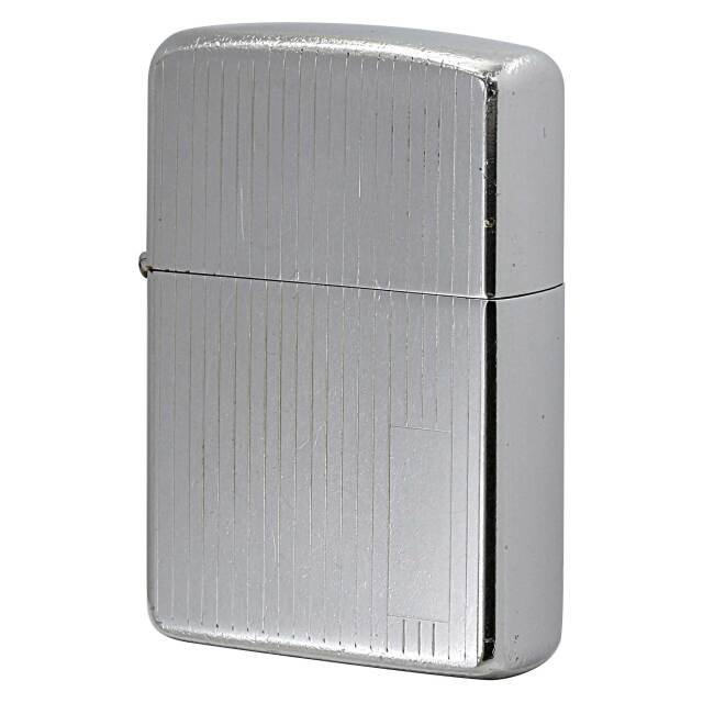 絶版/ヴィンテージ Zippo ジッポー 中古 1959年製造 ストライプ エッチング  [B]使用感ありやや傷汚れあり