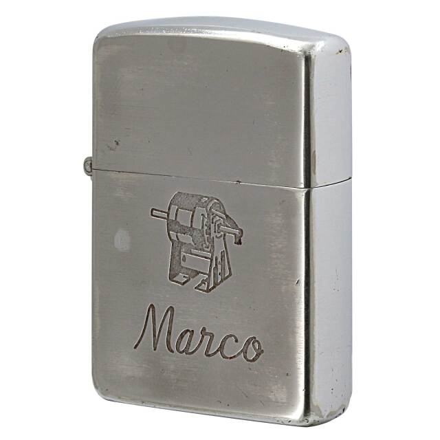 絶版/ヴィンテージ Zippo ジッポー 中古 1953年製造 Marco ロゴ  [C]使用感あり傷汚れあり