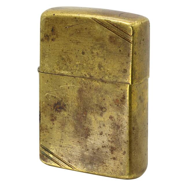絶版/ヴィンテージ Zippo ジッポー 中古 1982年製造 COMMEMORATIVE 1932-1982 ダイアゴナルライン  [C]使用感あり傷汚れあり